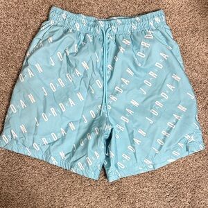 Jordan Men's Light Blue Athletic Shorts